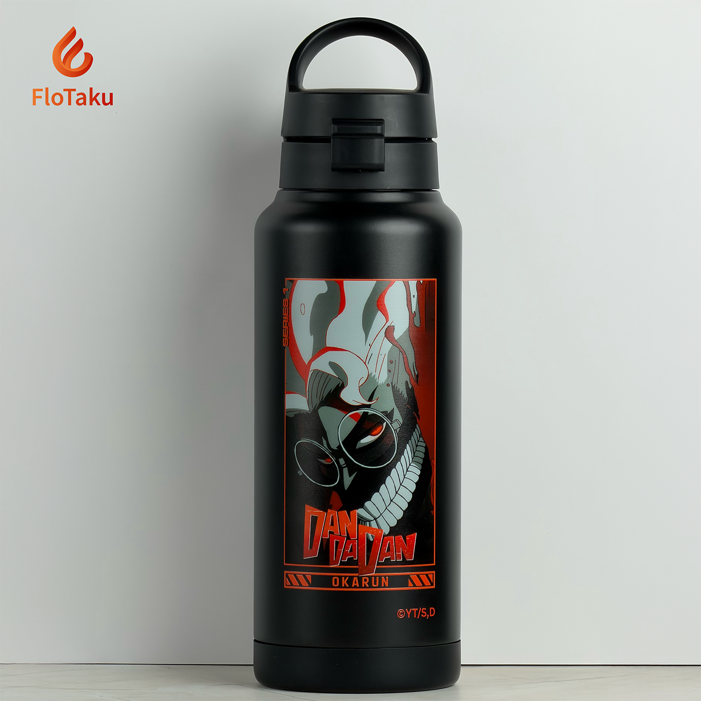 FloTaku x Dan Da Dan Series 1 | Okarun Transformation 32oz Bottle